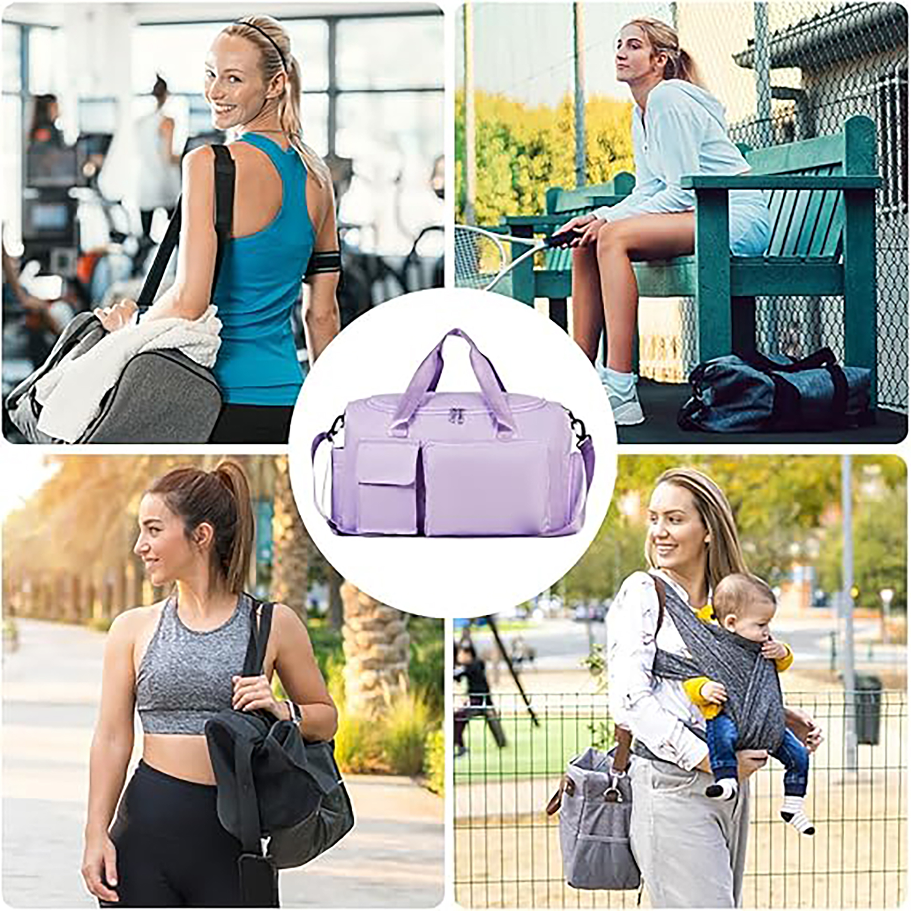 Women's Gym Duffle Bag 1