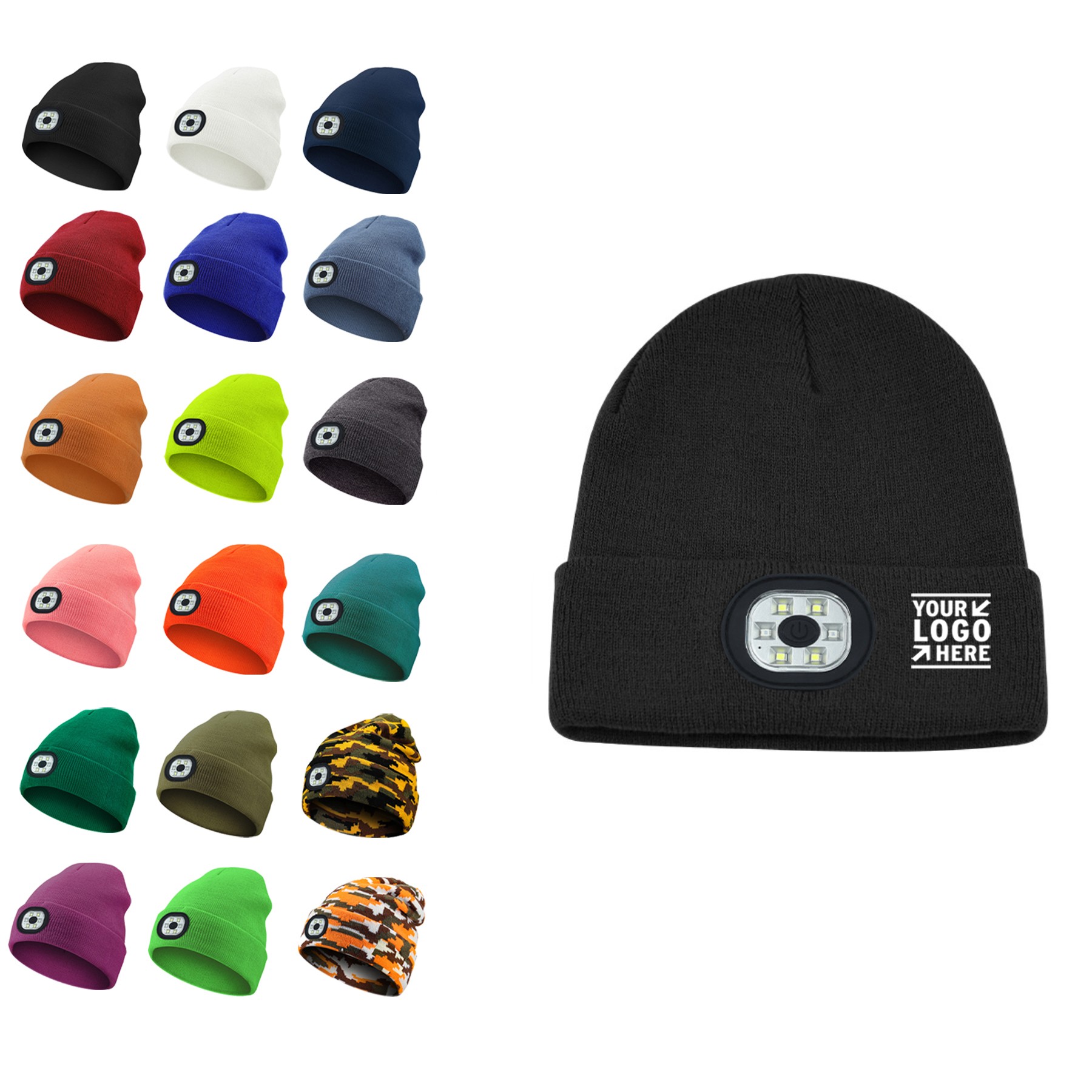 Unisex USB Rechargeable Cap