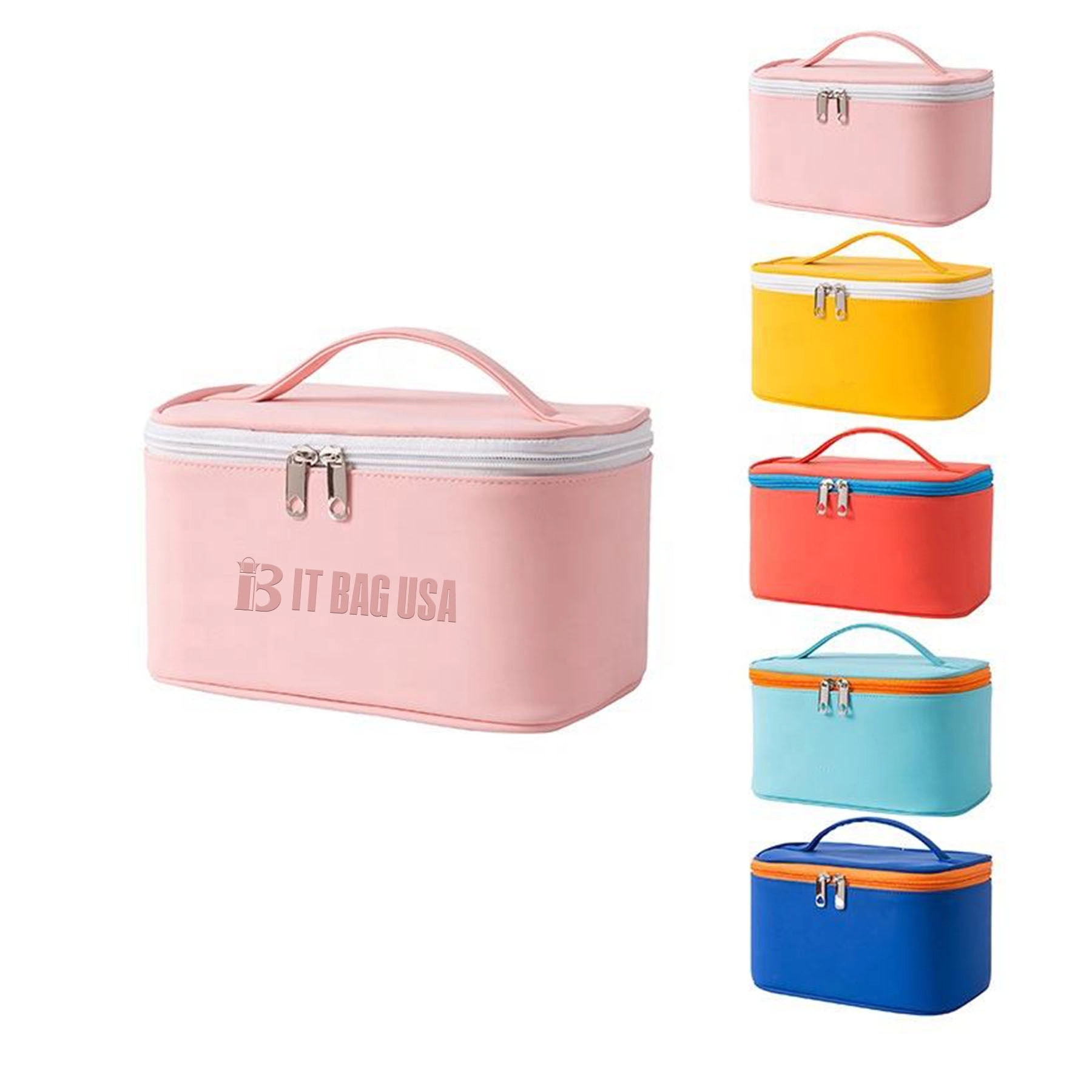 Pu Waterproof Travel Cosmetic Bag 1