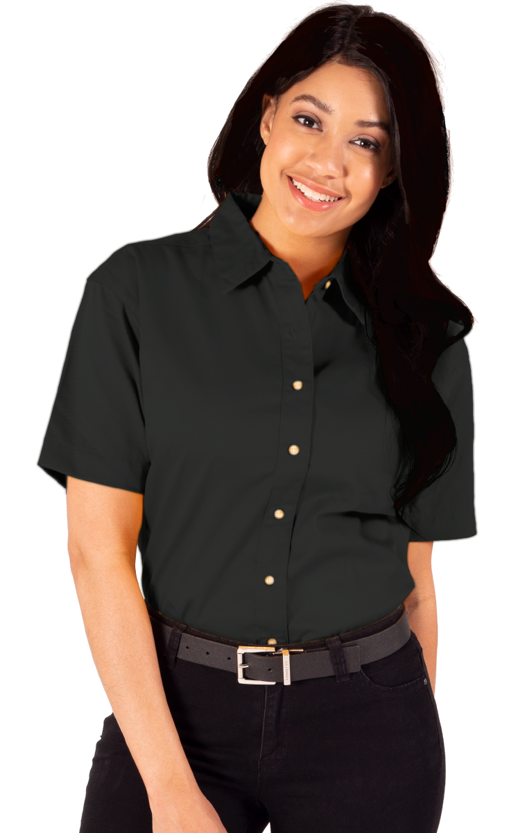 Ladies' Scotchgard Twill Short-Sleeve Shirt 23