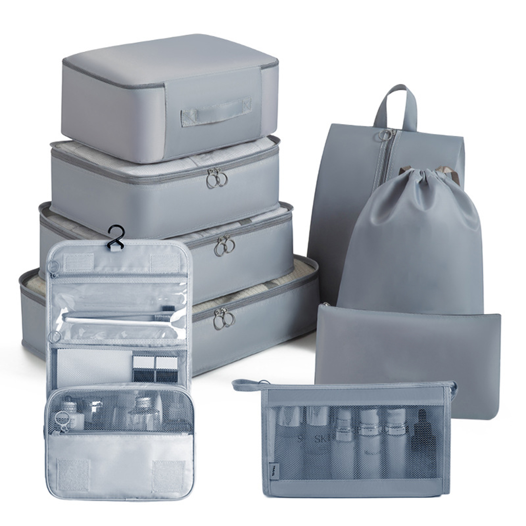 Packing Cubes - 9 PCS Travel Luggage Organizers Set 3