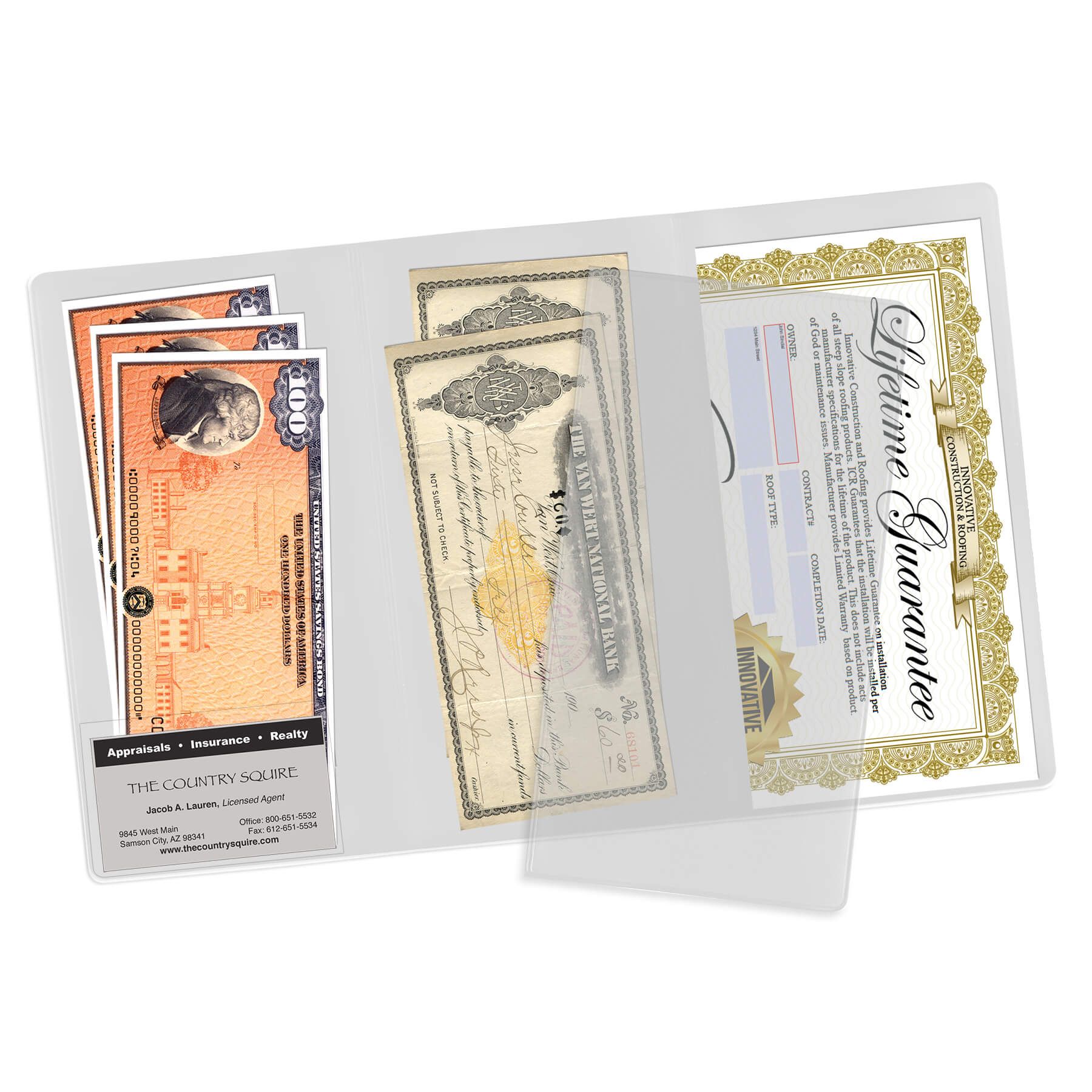 3-Pocket Policy Wallet 18