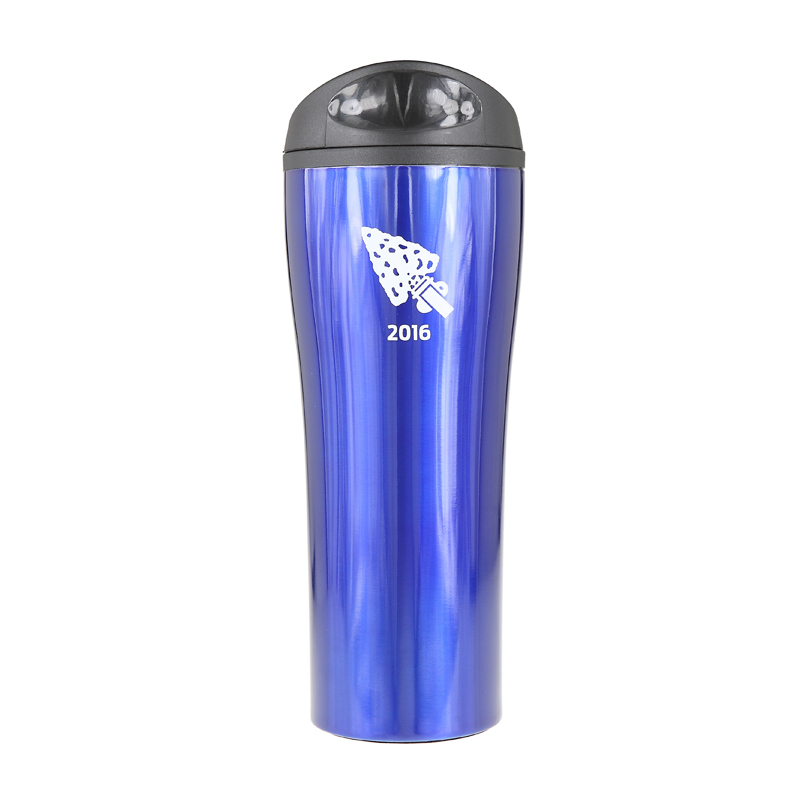 16 Oz. Madison Double Wall Stainless Steel Tumbler (Blue) 3