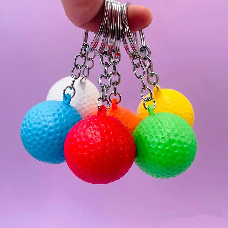 Golf Ball Stress Reliever Key Chain 6