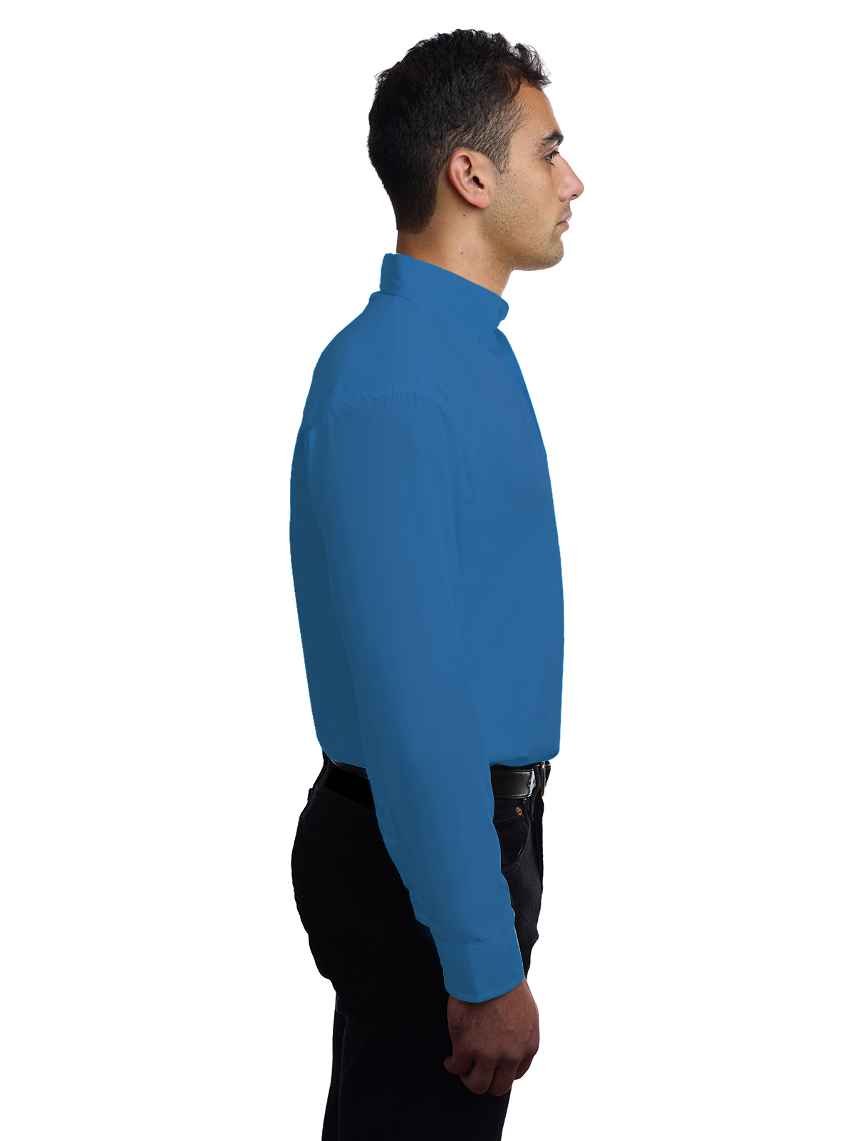Blue Generation - Men's 1-Pocket Value Poplin Shirt 10