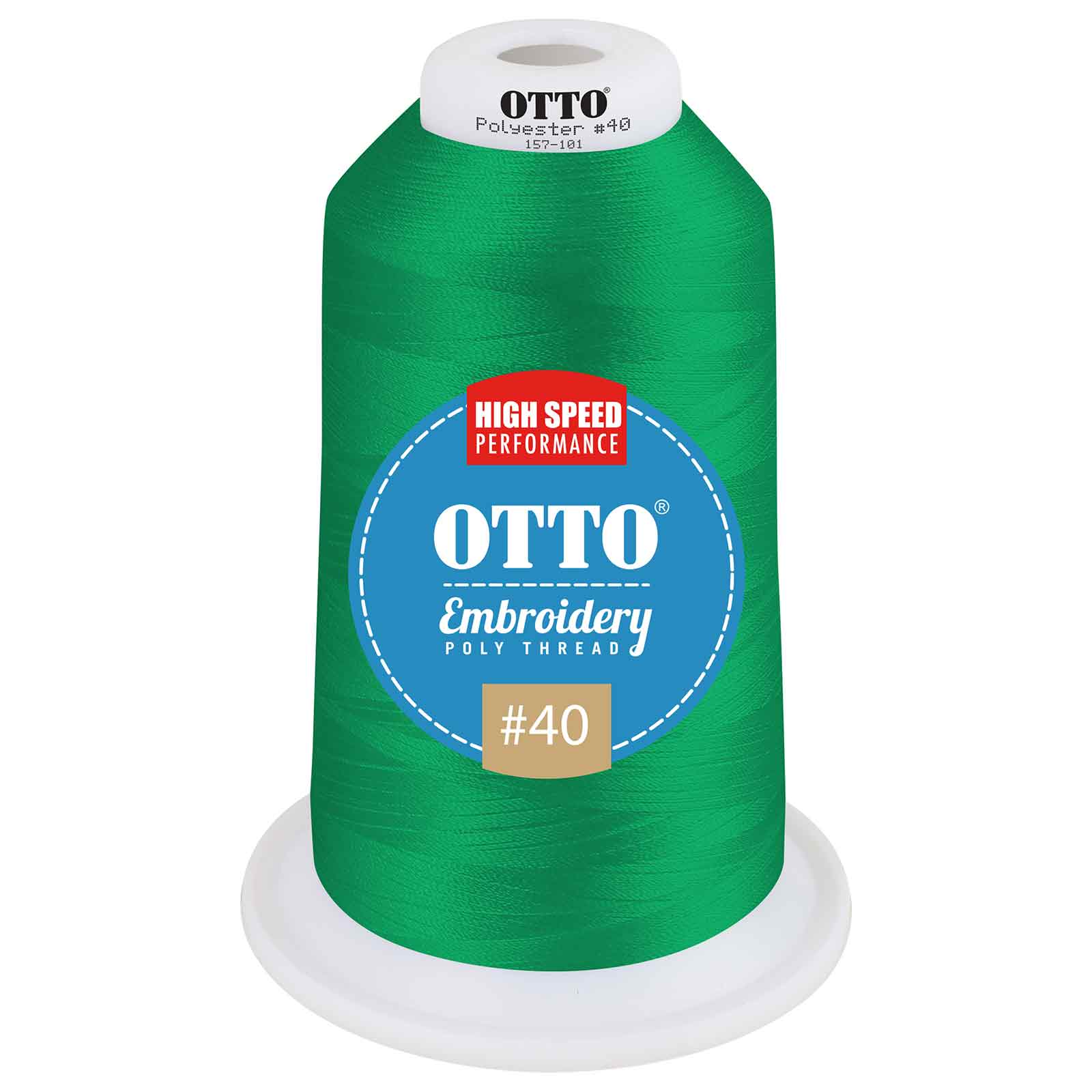 OTTO Embroidery Poly Thread #40 5,500 yd. King Cone 135