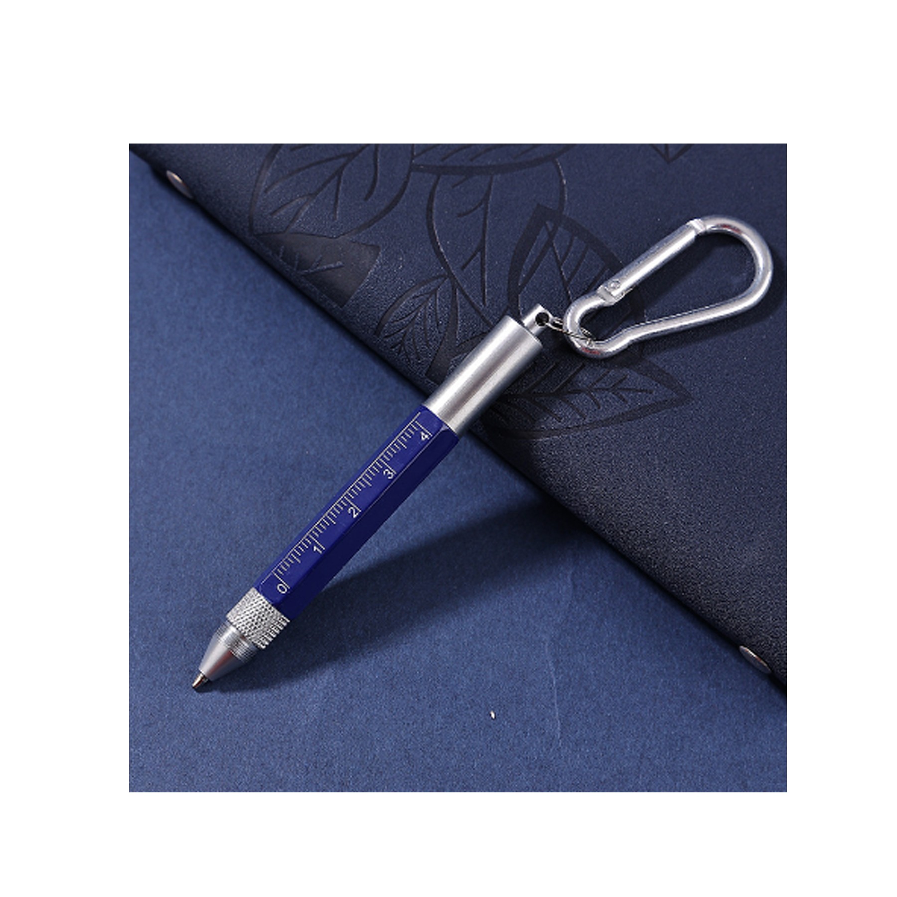 Multifunctional Ballpoint Pen with Carabiner 2