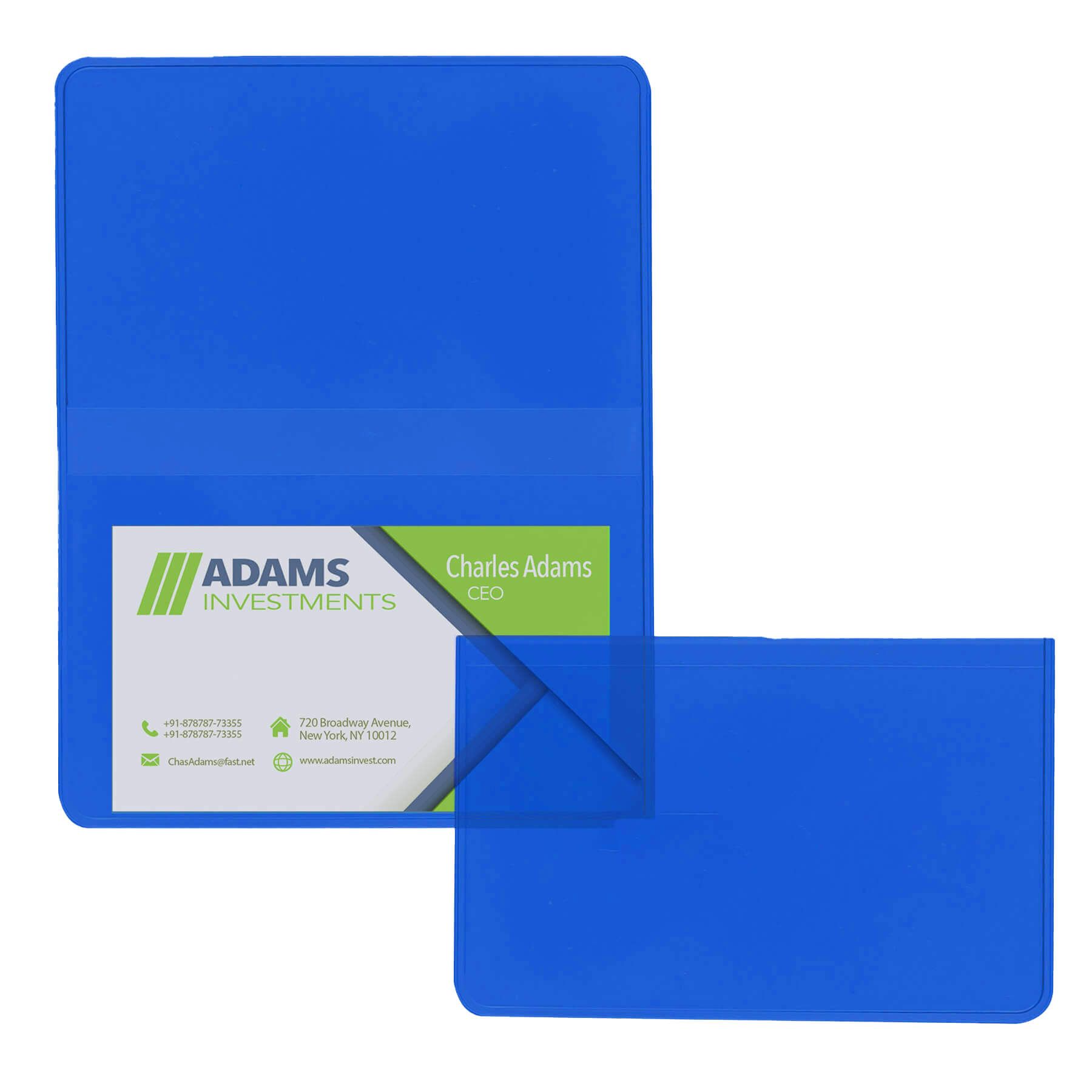 Translucent Vinyl Business Card Case 3