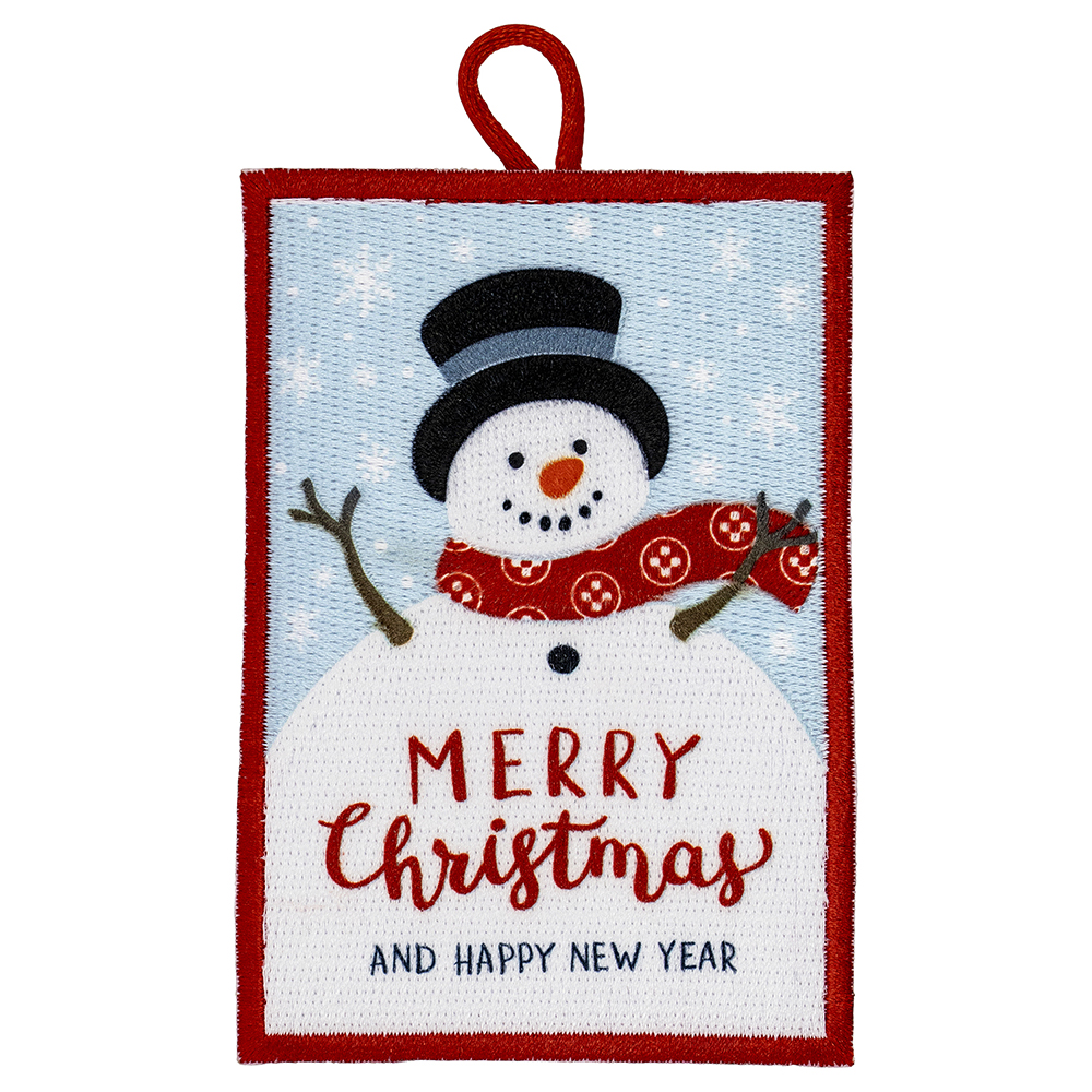 Custom Embroidered Ornaments 4