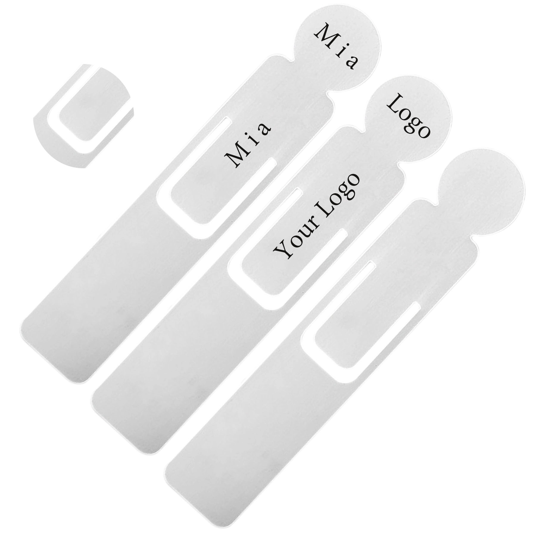 Human-Like Stainless Bookmark 1