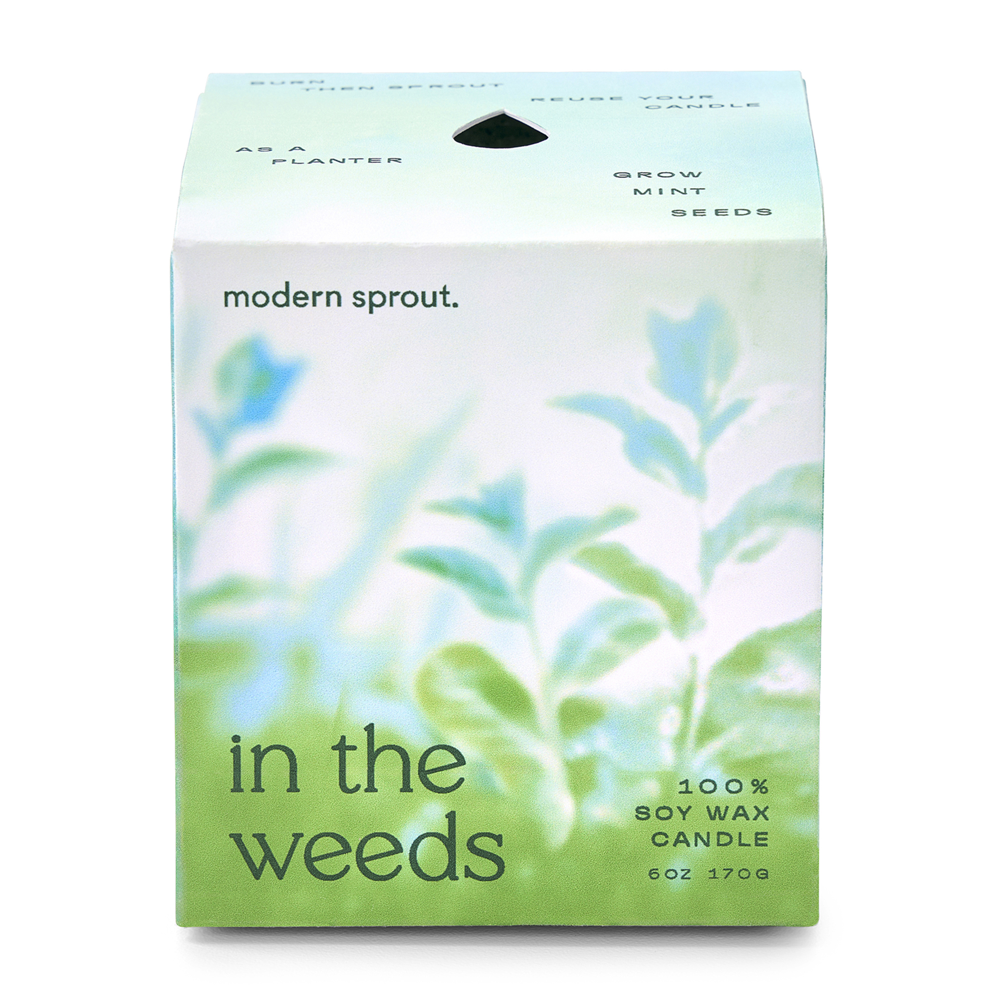 Modern Sprout® Garden Vibes Candle/Planter 9