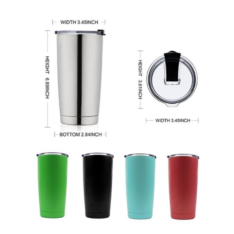 20 Oz. Vacuum Insulated Stainless Steel Tumbler 2