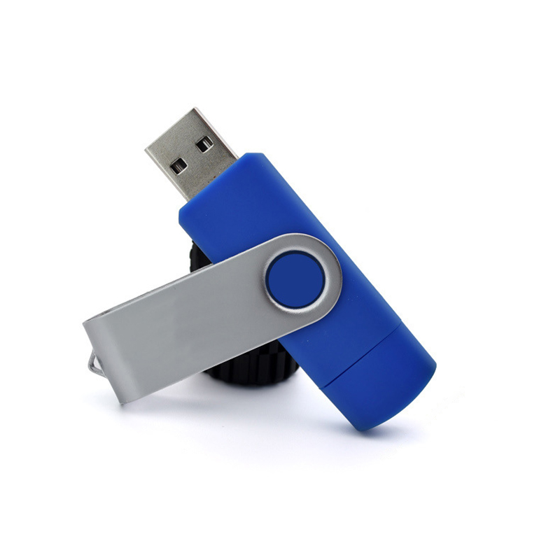 Rotary Telescopic Metal USB Flash Drive 2