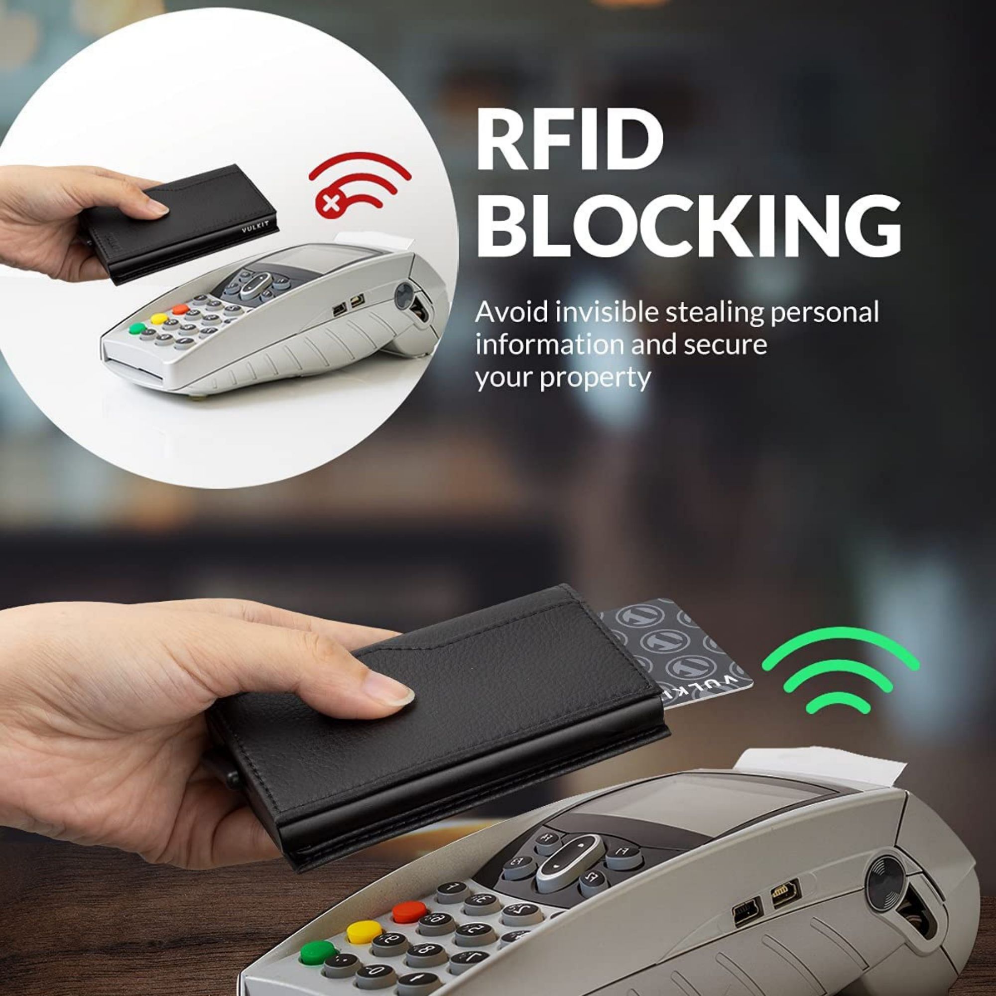 RFID Protection Up to 12 Cards Card Case 3