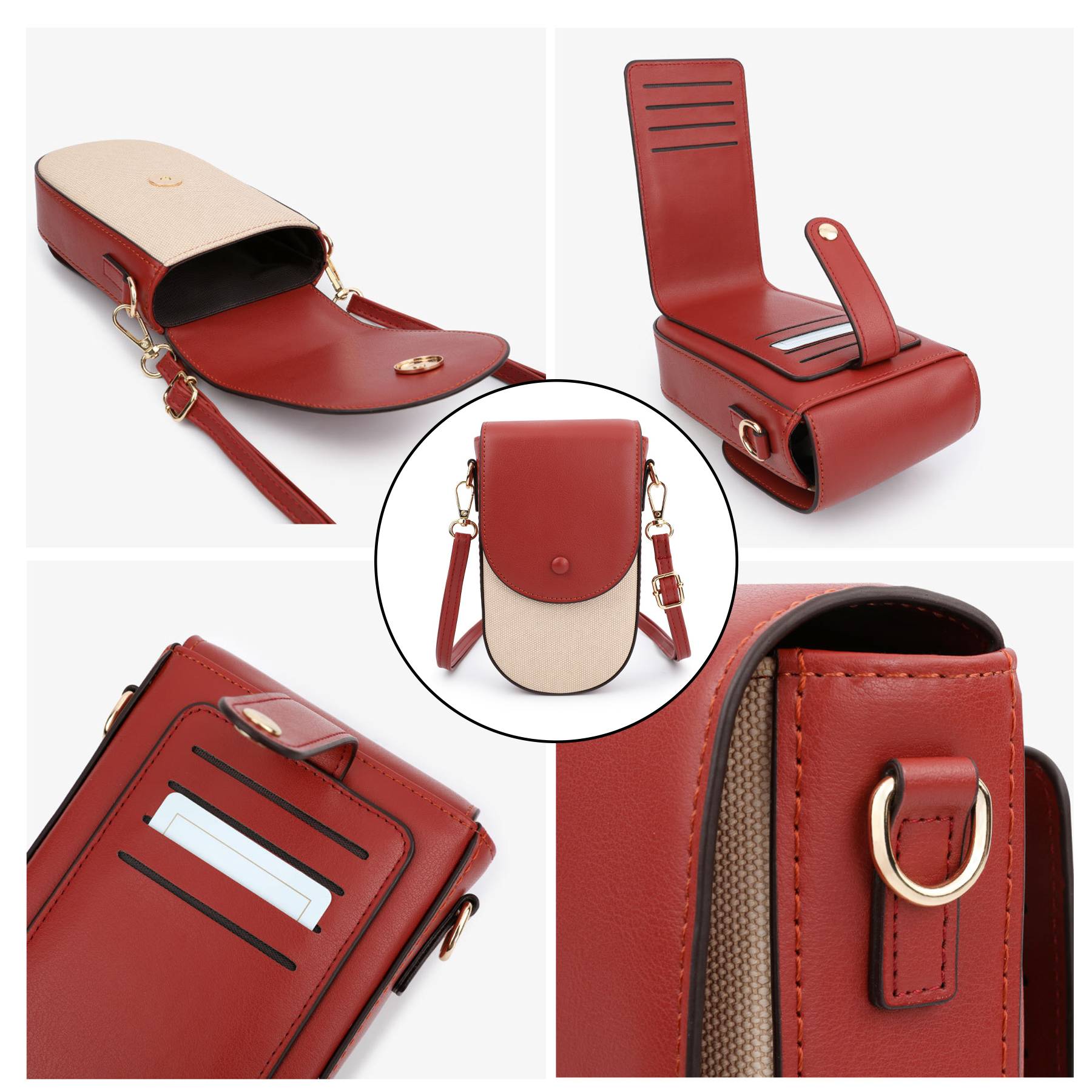 PU Stylish and versatile shoulder cross-body bag 1