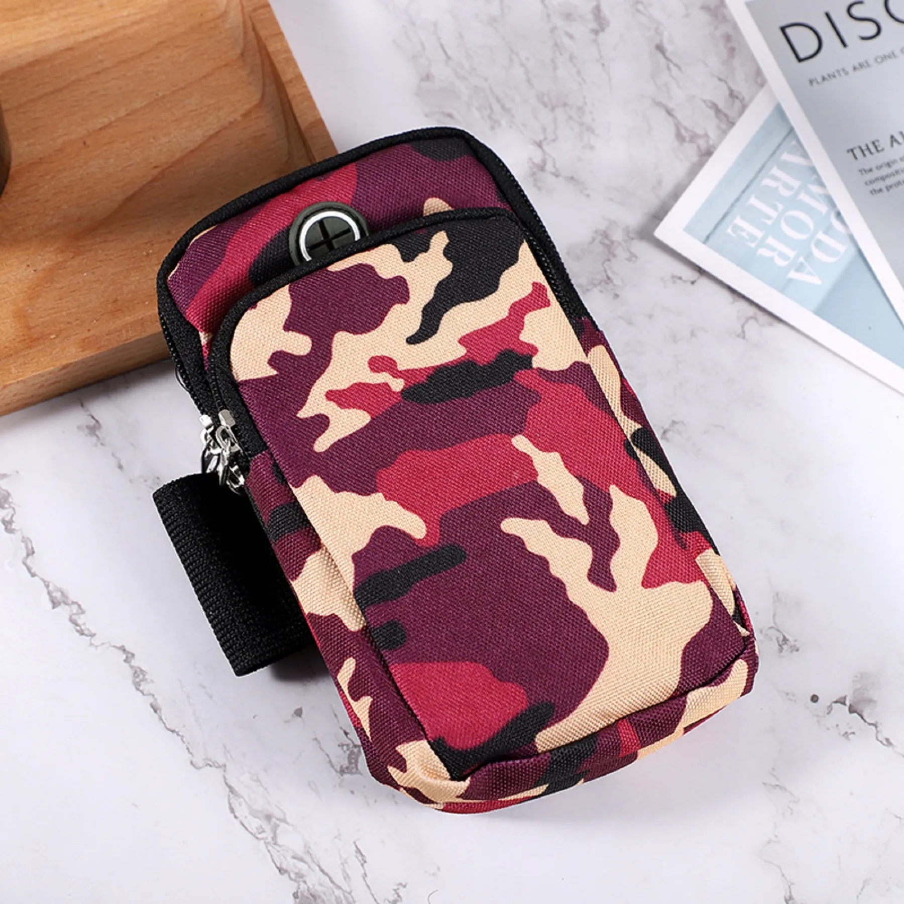 6" Camouflage Waterproof Phone Arm bag 6