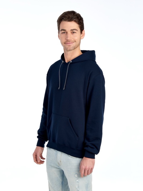 FRUIT OF THE LOOM Sofspun™ Unisex Hooded Sweatshirt, custom hoodie or sweatshirt with logo imprint 13