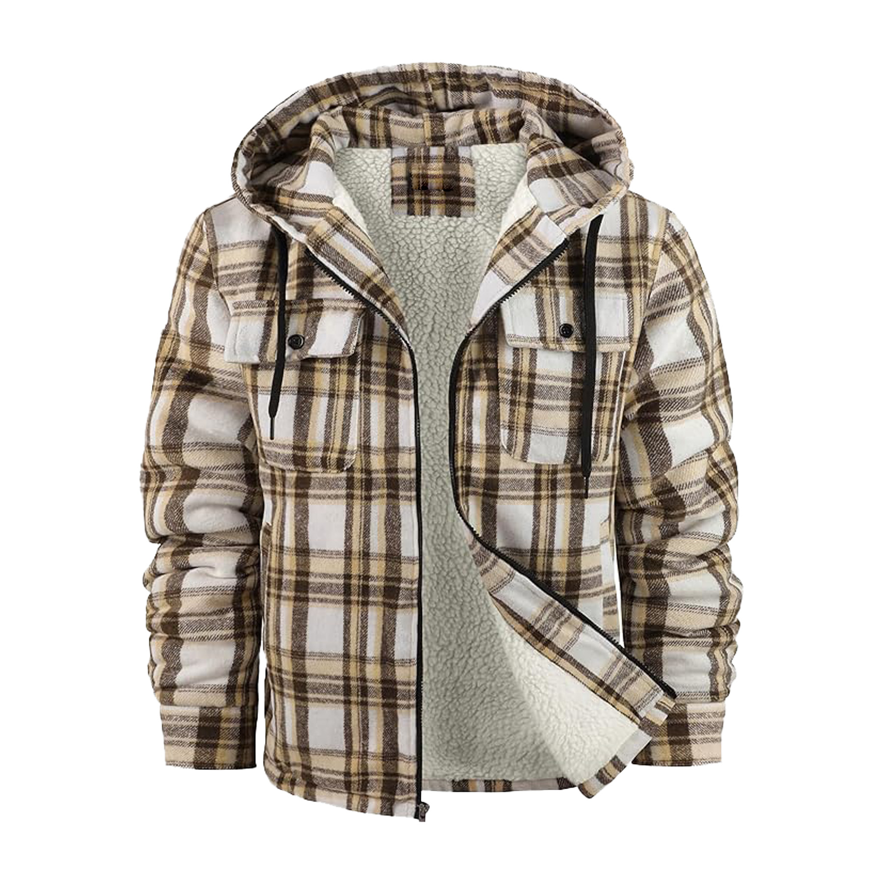 Flannel Shirt Jacket 14