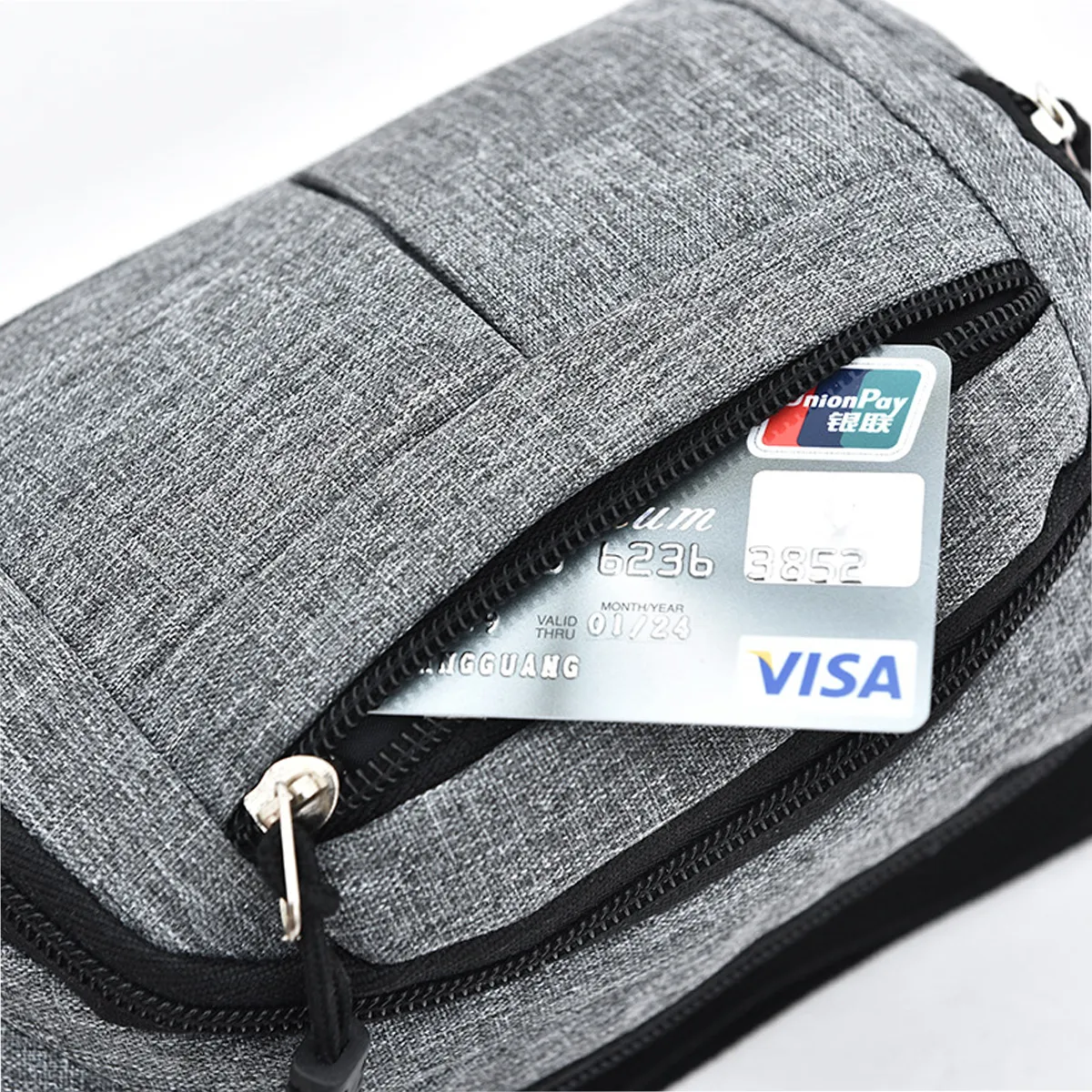 Hand-Free Waterproof Sports Waist Bag With Adjustable Strap 5
