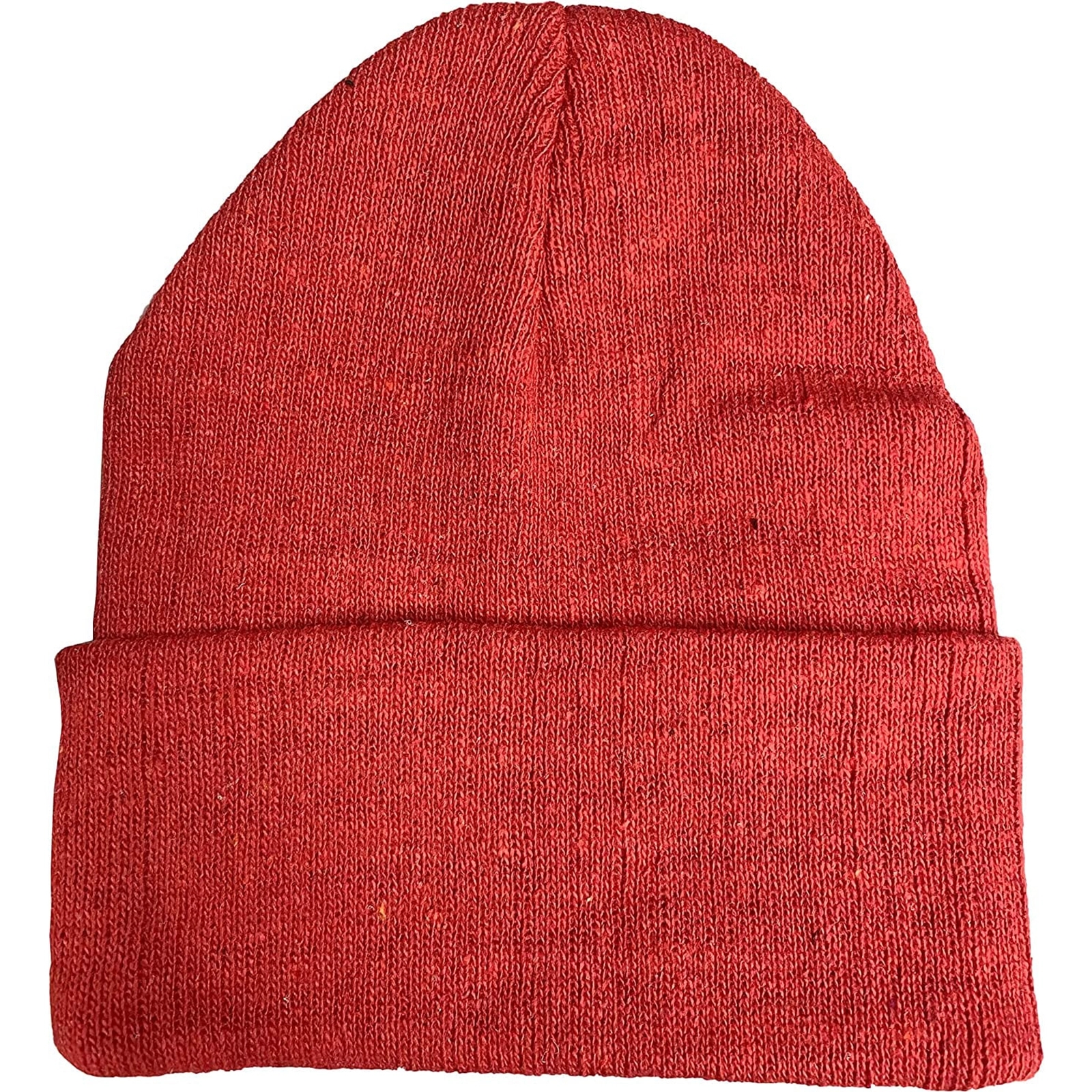 Custom Thick Knitted Multiple Color Blend Beanie Winter Hat 4
