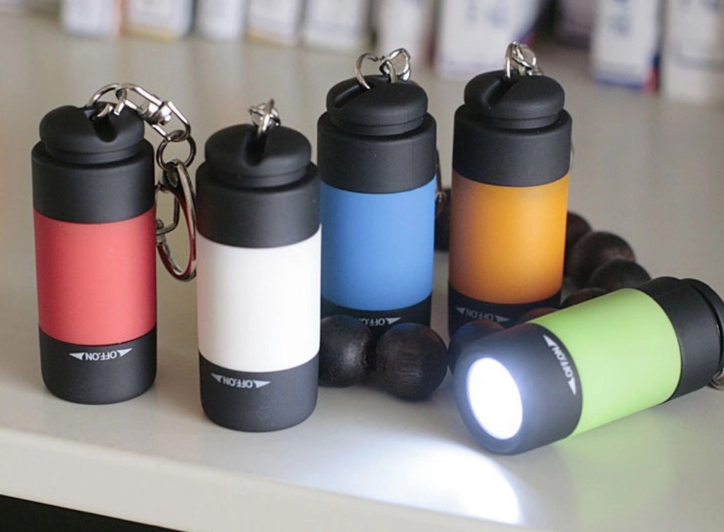 Hot Sale Light Gift MINI USB charging LED Keychain Flashligh 2