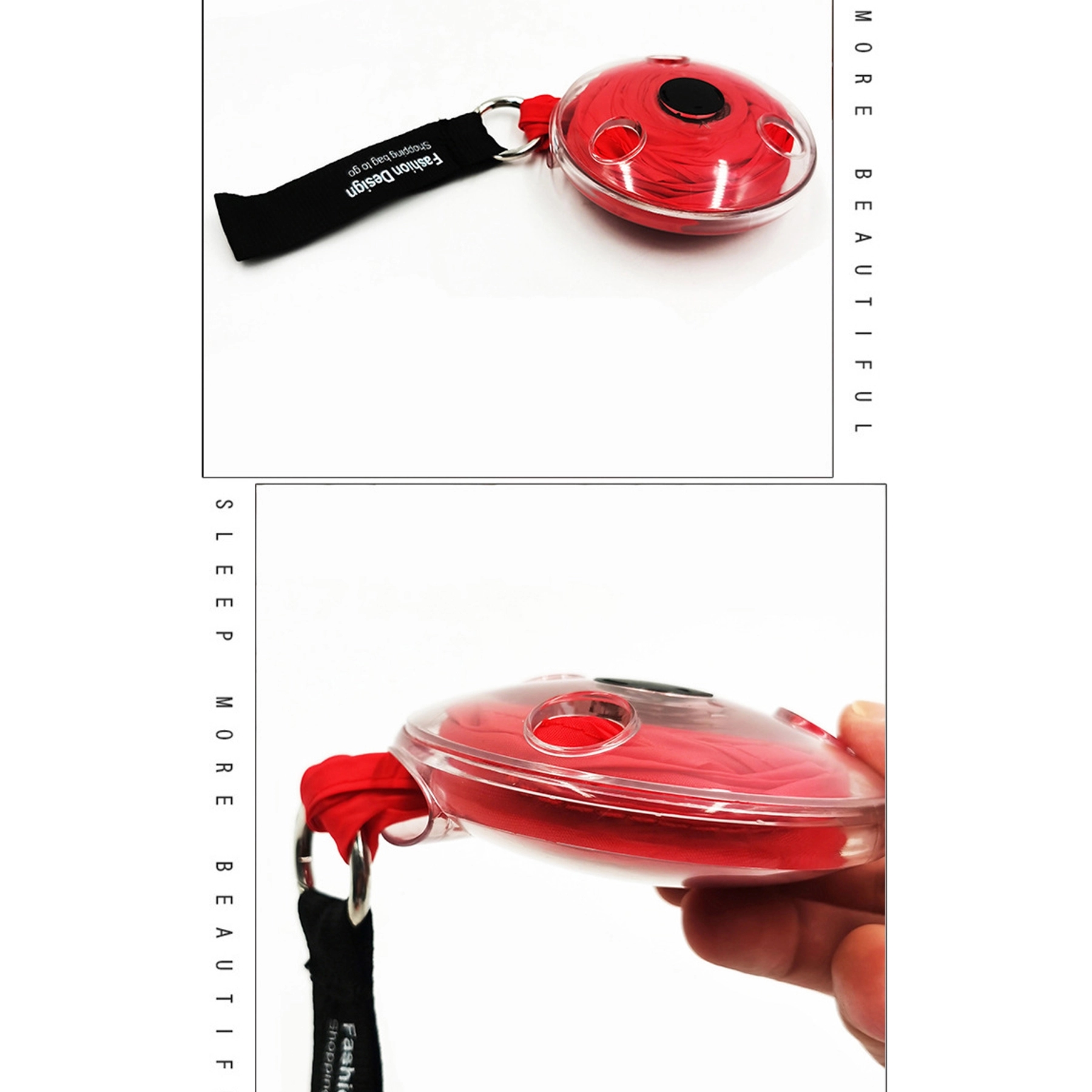 Reusable Shopping Bags-Disc Storage Portable Folding 8