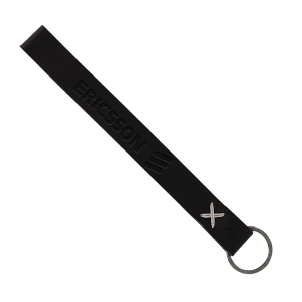 Hayward Leather Wrist Keychain with Metal Split-Ring 27