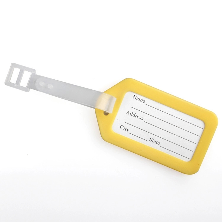 Plastic Rigid Luggage Tag Holders 2