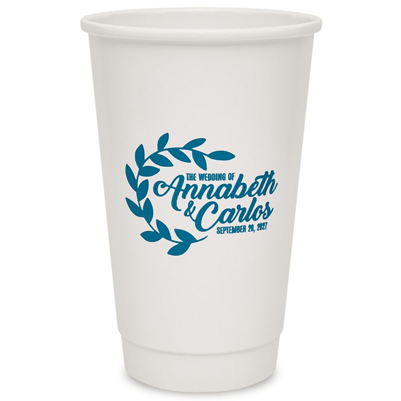 Custom 16 Oz. Double Wall Paper Hot Cups 9