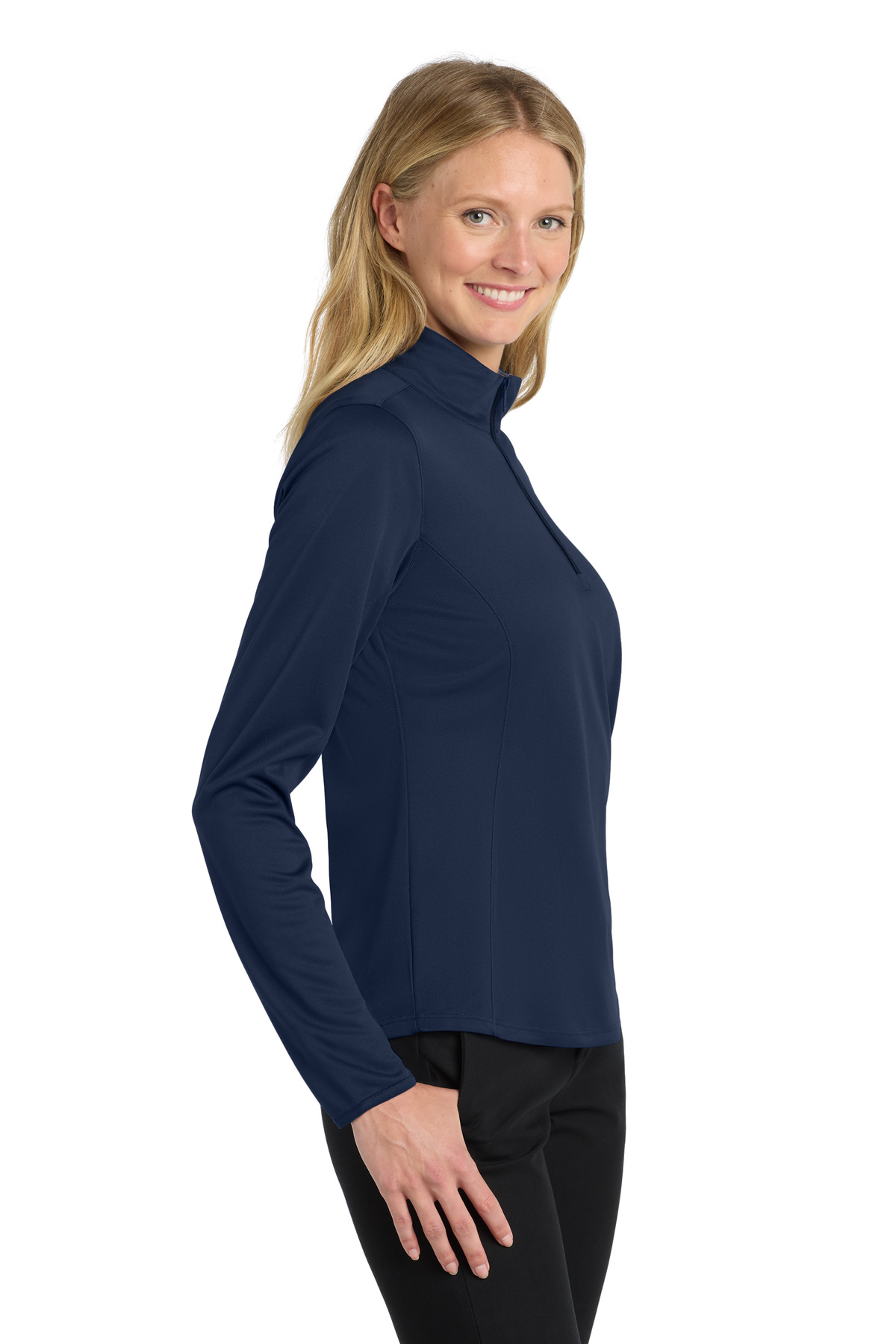 Port Authority Women's Silk Touch Performance 1/4-Zip LK584 19
