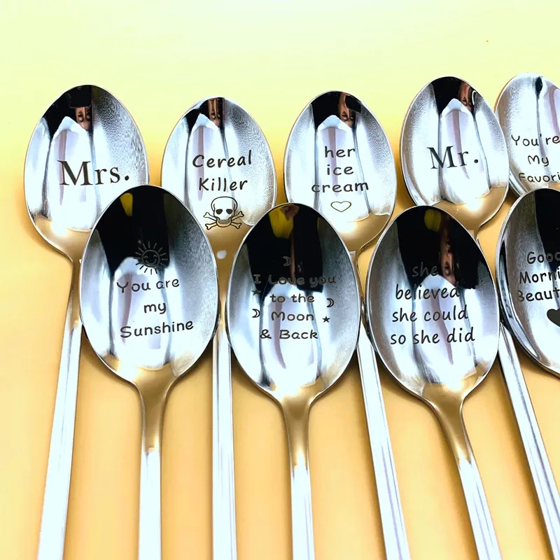 Stainless Steel Spoon Tableware 4
