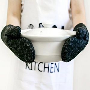 4 Pieces Oven Mitts Set For Cooking 3