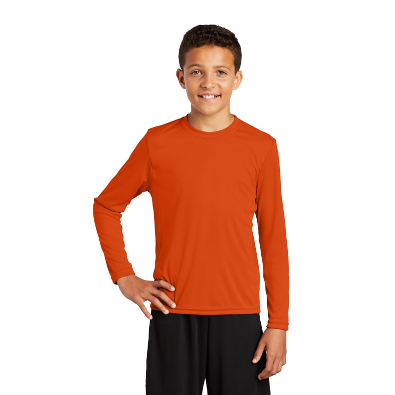 Sport-Tek Youth Long Sleeve PosiCharge Competitor Tee. 36