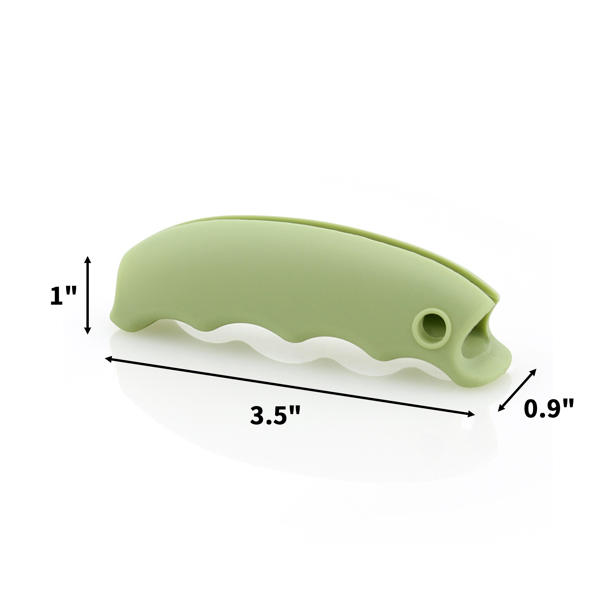 Silicone Carry Handle For Shopping Bag 3.5 x 1 x 0.9" 6
