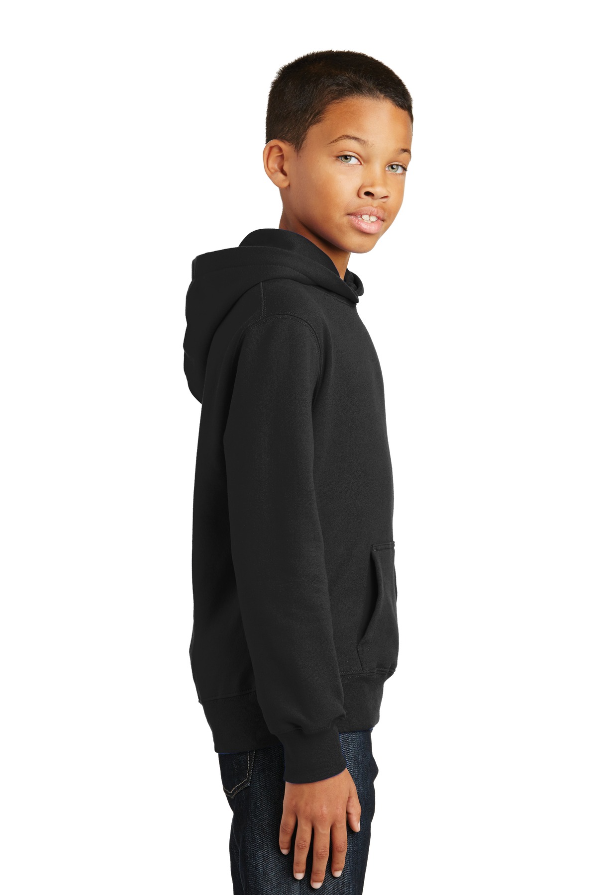 Port & Company® Youth Fan Favorite Fleece Pullover Hooded Sweatshirt 46