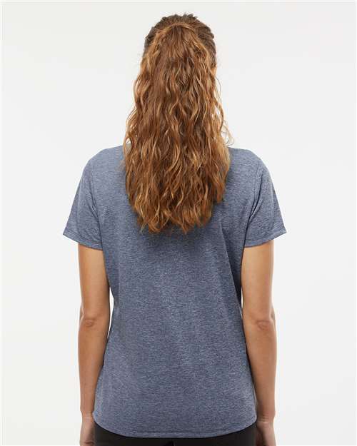 Women's Heathered Polo - A583 43