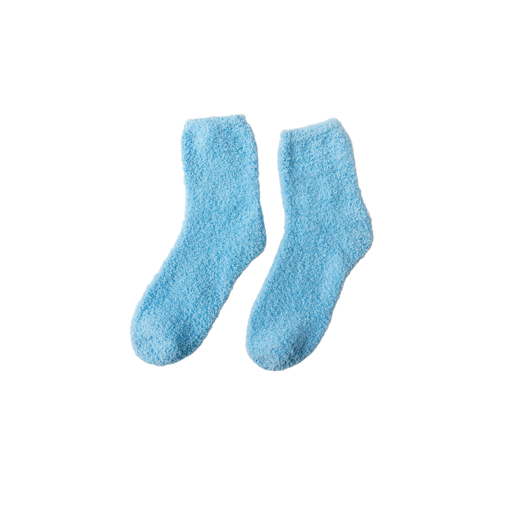 Coral Fleece Christmas Fuzzy Sock Medium Tube 20