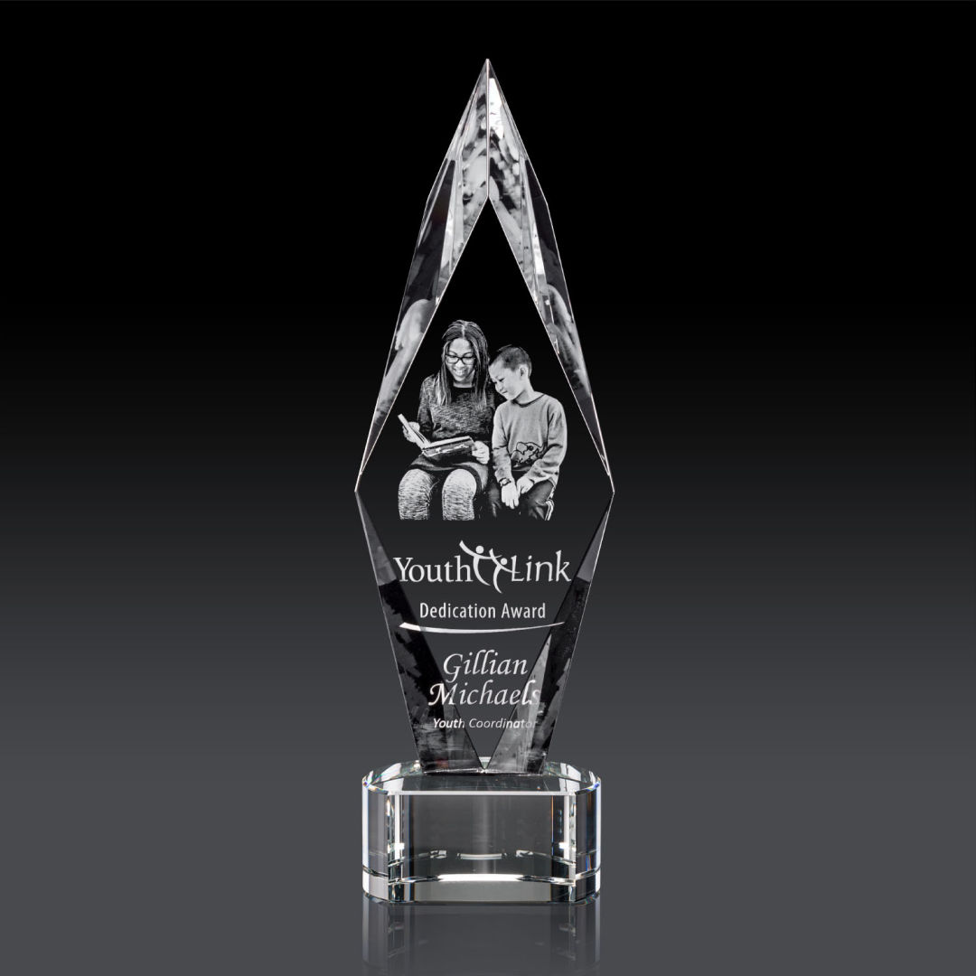 Manilow Award on Paragon Base (3D) - Clear 3