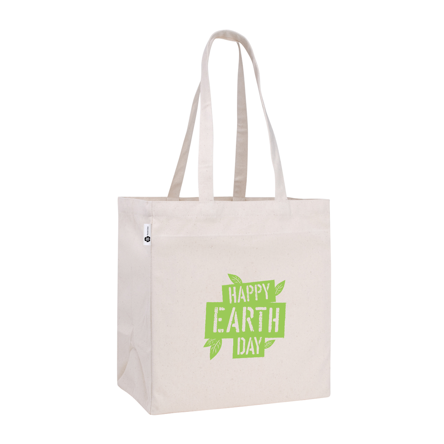 V Natural Cotton Tote