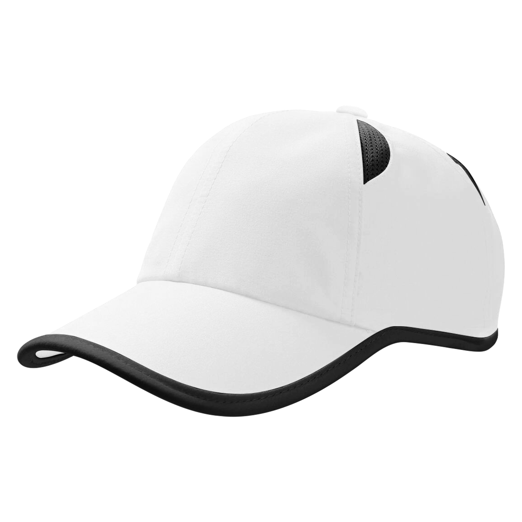 Embroidery Quick Dry Polyester Baseball Cap With Mesh Eyelets 7