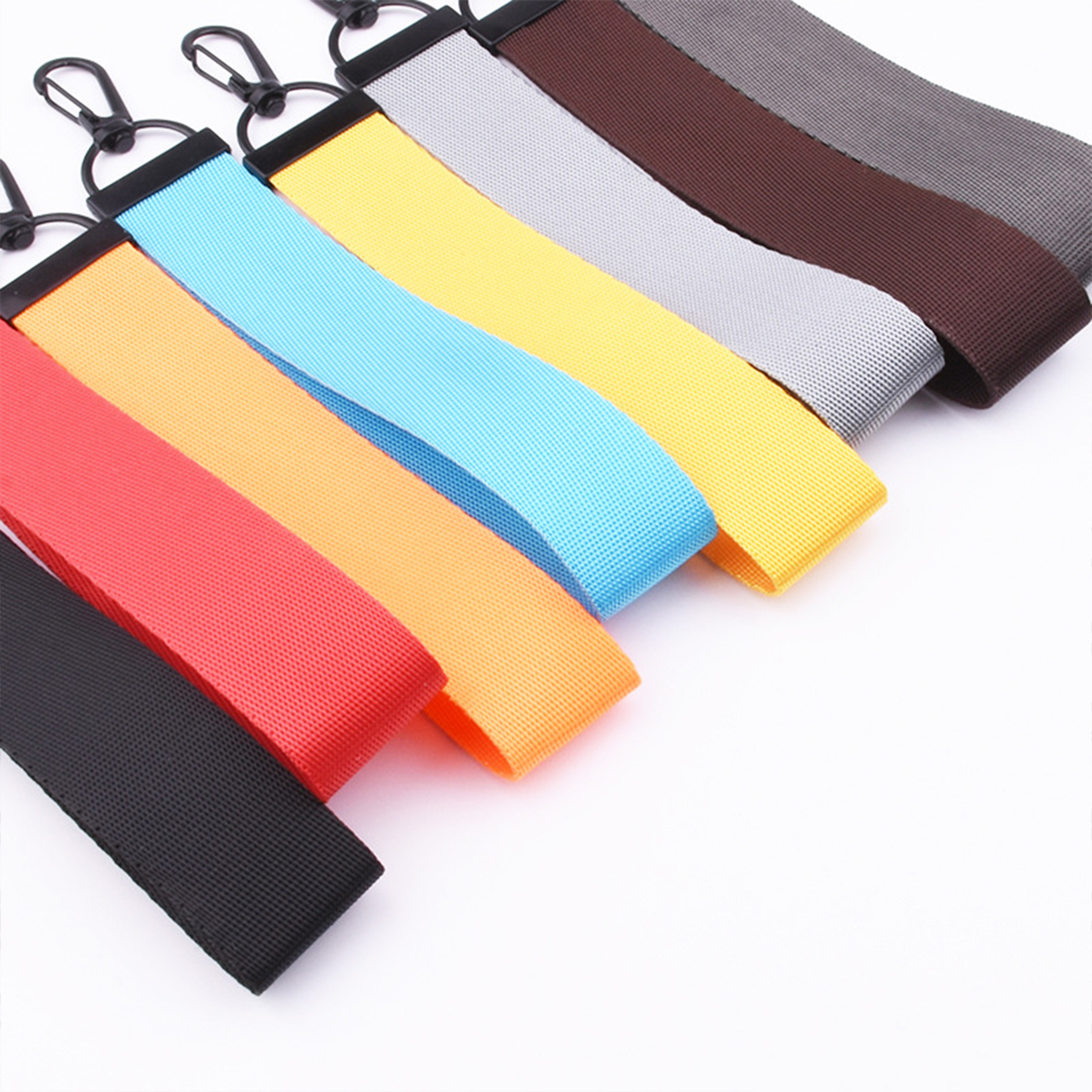 Nylon Personalized Creative Solid Color Keychain 4