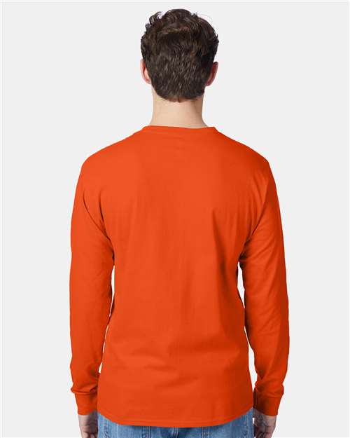 Unisex Authentic Long Sleeve Pocket T-Shirt - 5596 2