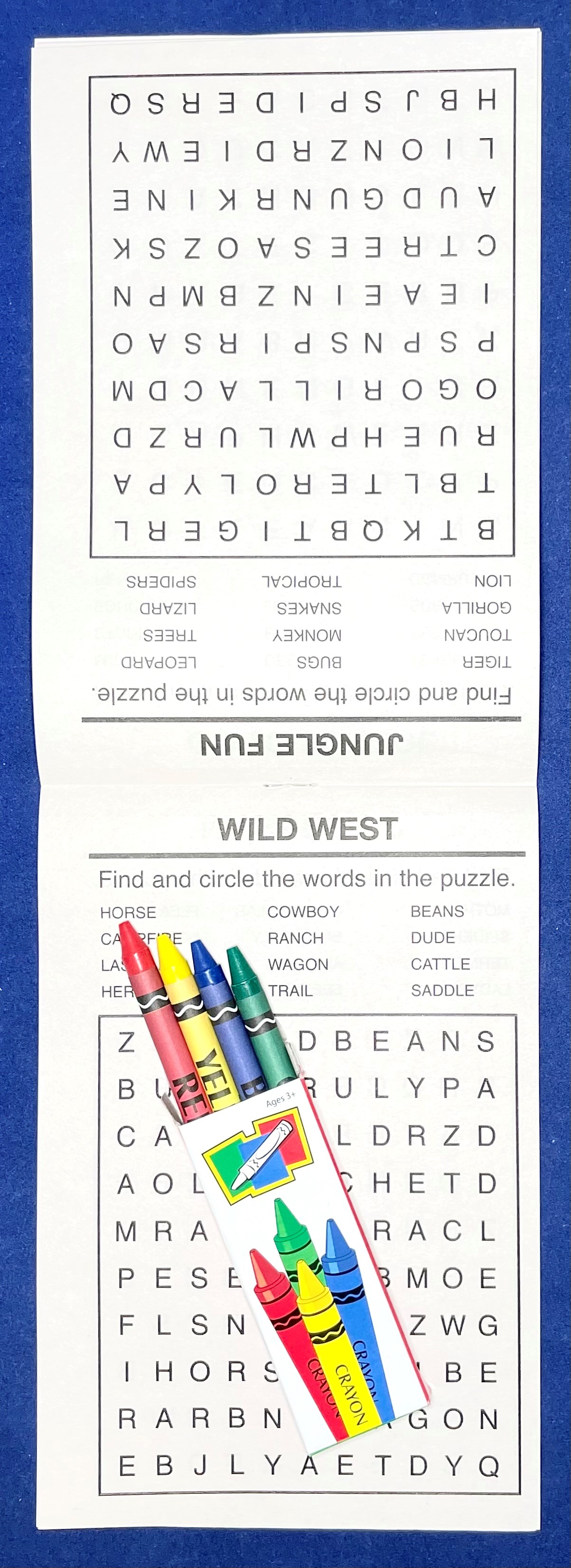 ACTIVITY PAD SET - Word Search Activity Pad Fun Pack 1