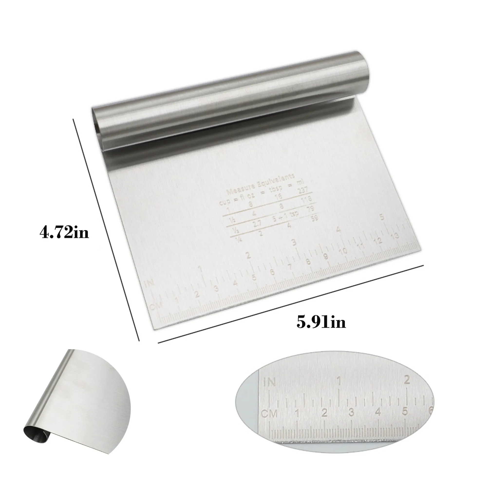 stainless steel scraper chopper 2
