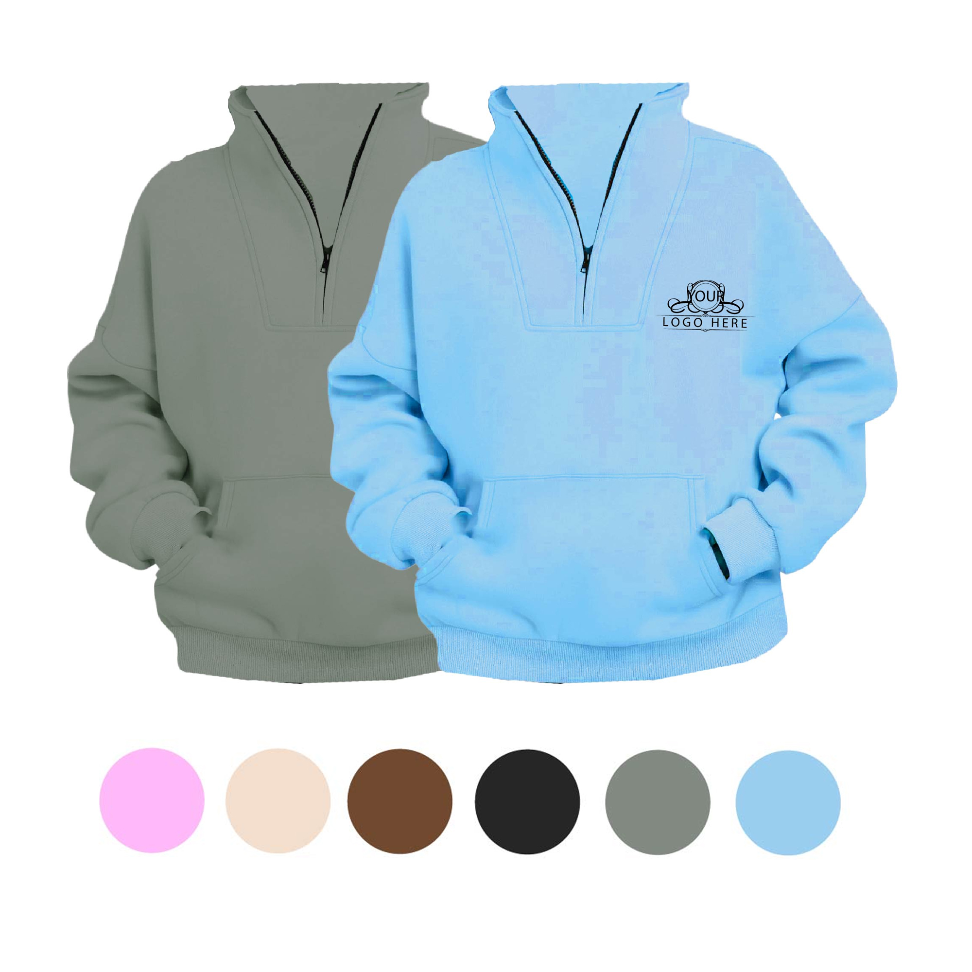 Women's 1/4 Zip Pullover 3