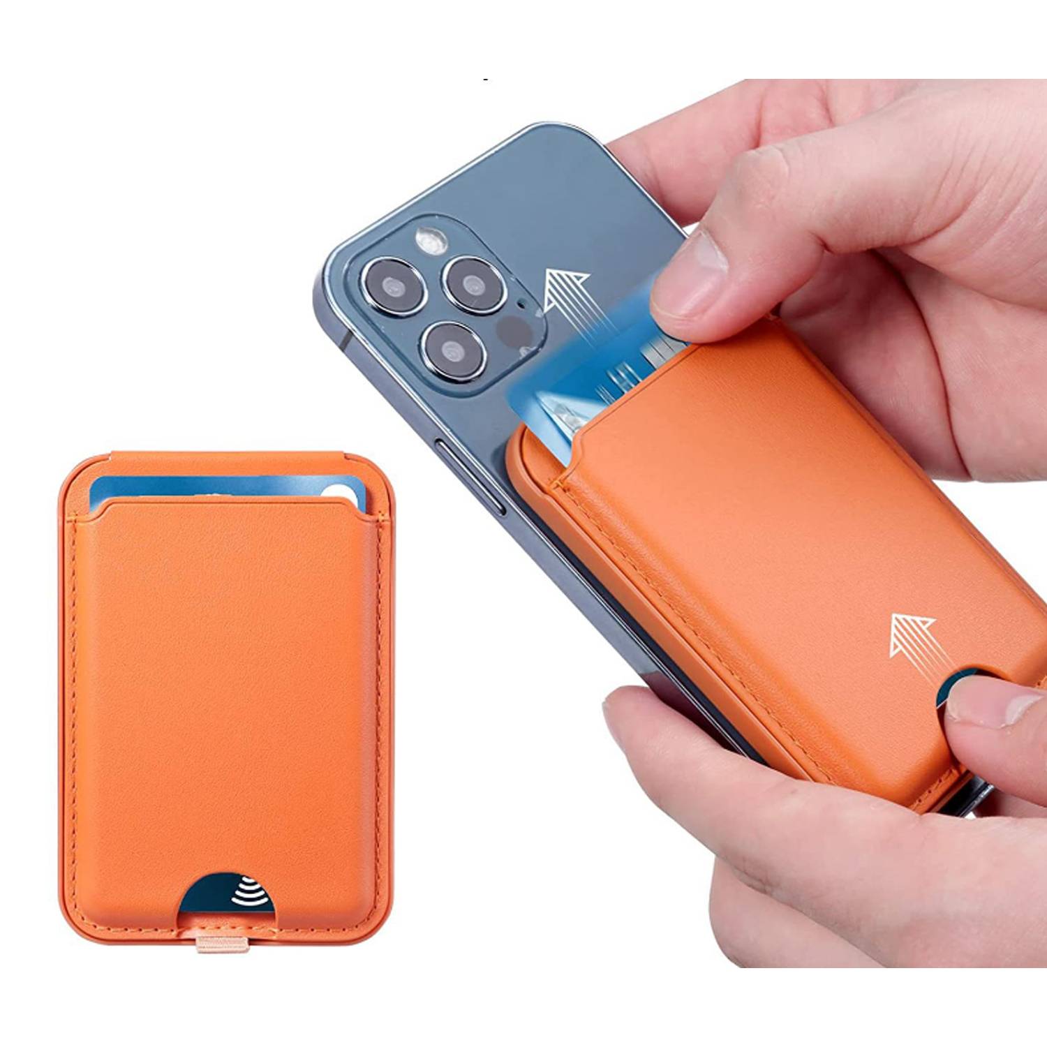 Magnetic Iphone Wallet Stand 4