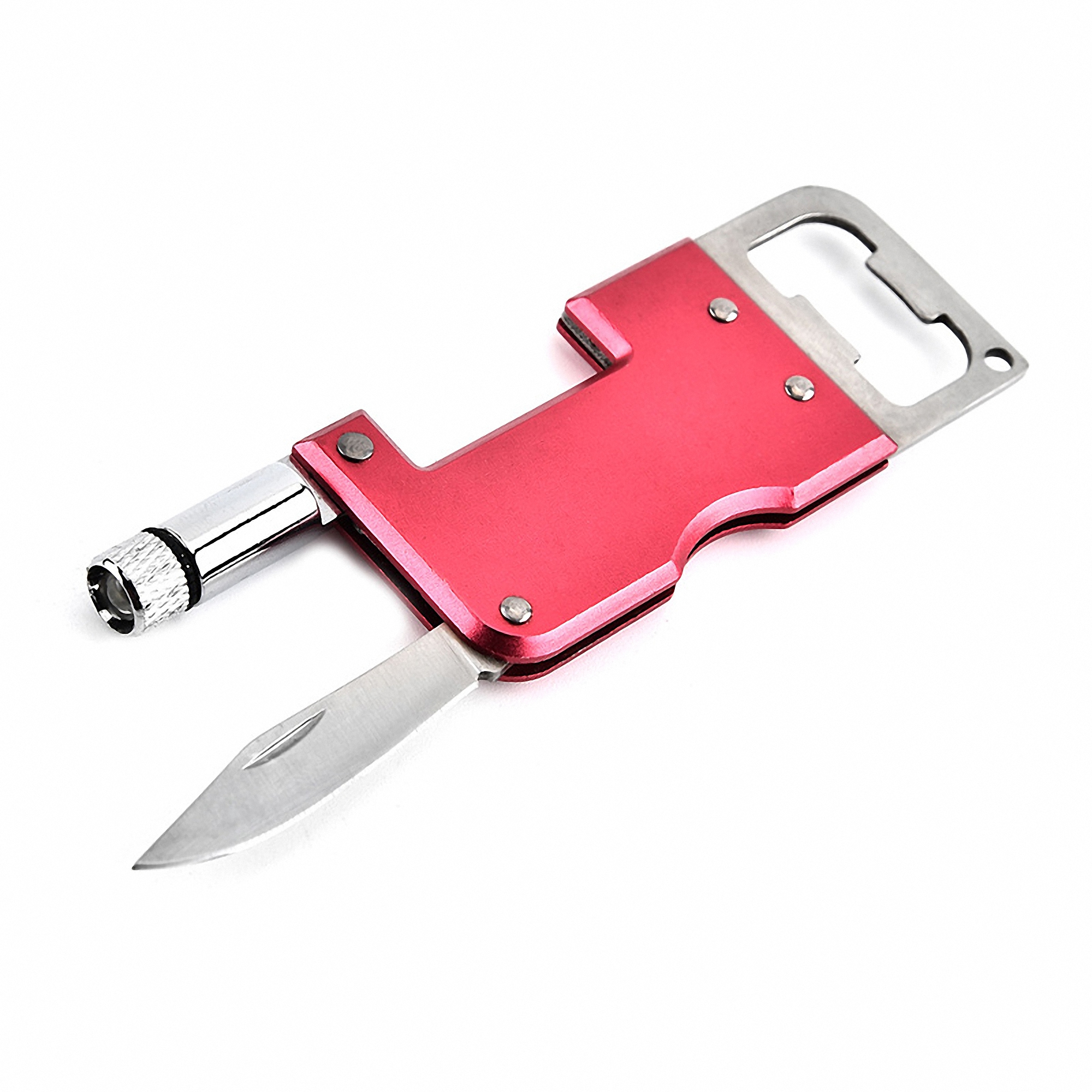 Multifunctional Beer Opener with Knife and LED Light 2