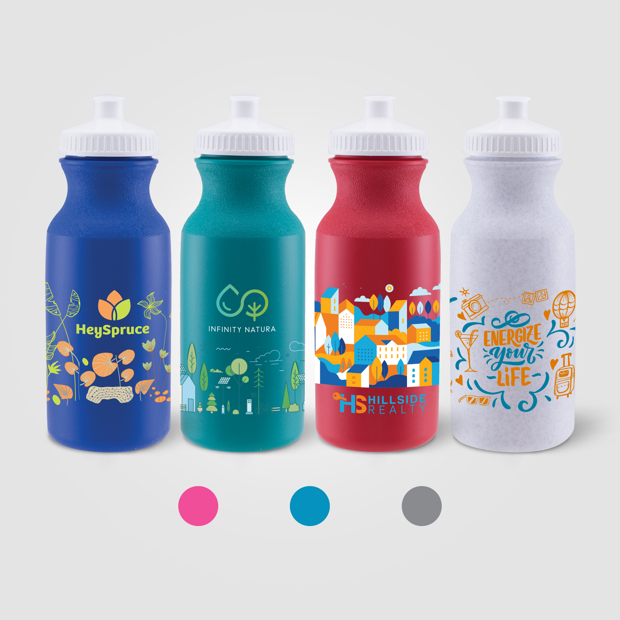 Bike II - 20 oz. Sports Bottle 7