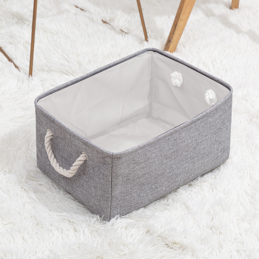 8L Cotton Linen Storage Box 3