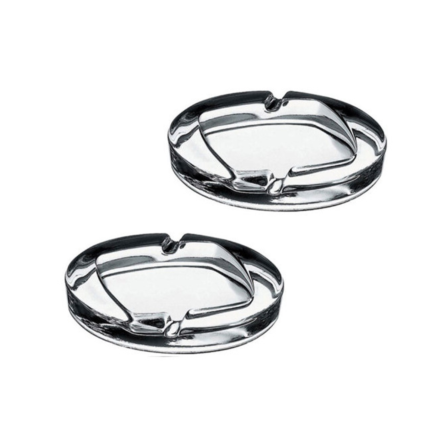 Clear Glass Ash Tray 3